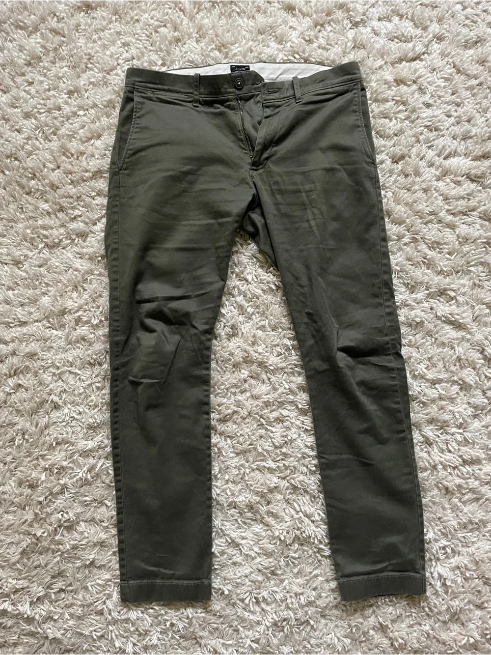 J. Crew Olive 484 Chinos